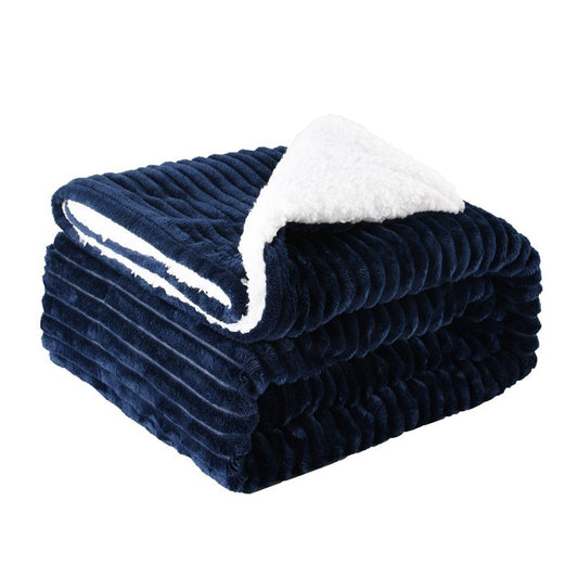 ToastyLoom Thickened Flannel Lamb Wool Blanket 