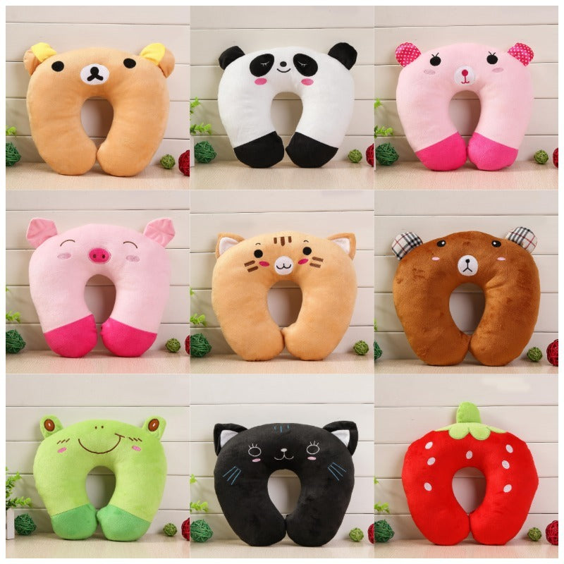 GentleSlumber Cartoon U-Shaped Pillow
