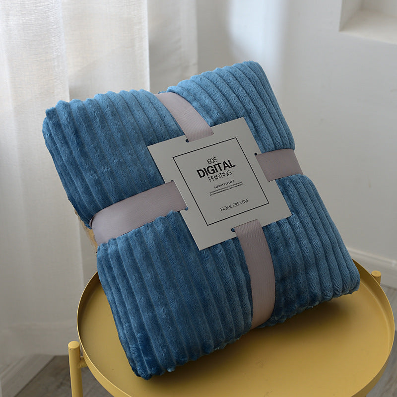 FrostHug Coral Fleece Blanket