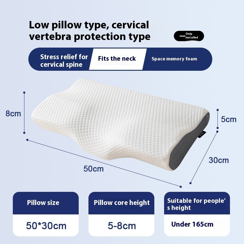 PureSleep Co. Slow Rebound Memory Foam Pillow