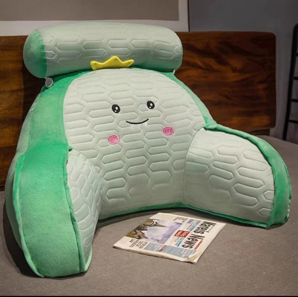 DriftNest Summer Latex Ice Silk Lumbar Pillow
