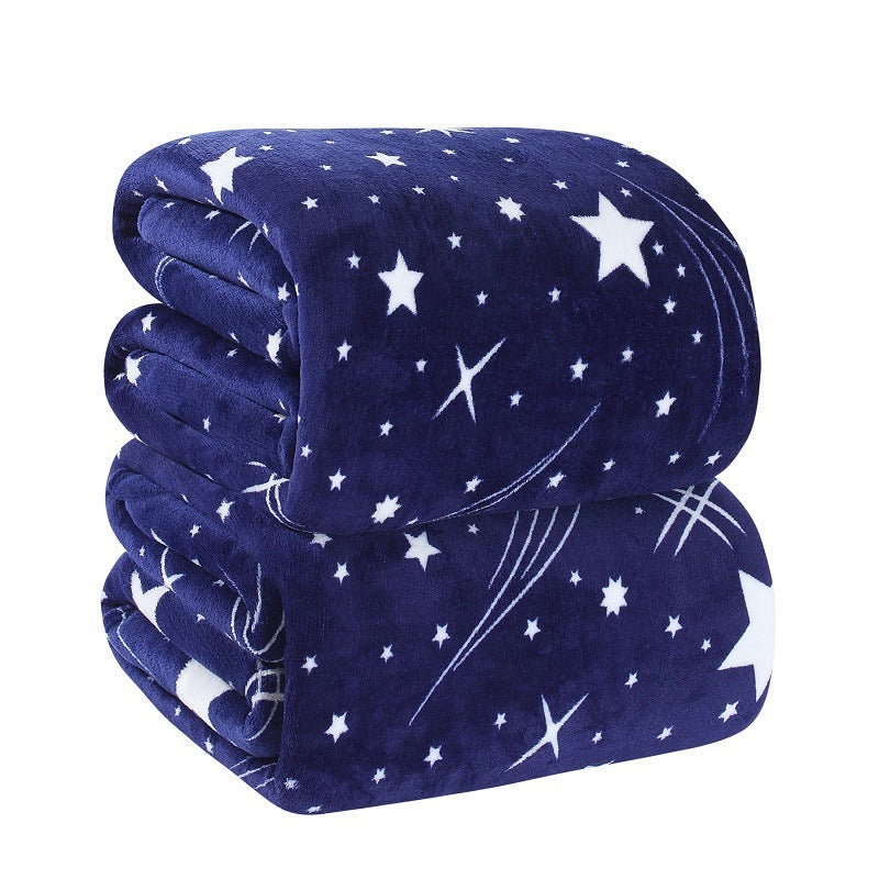 TrekNap Printed Flannel Blanket 