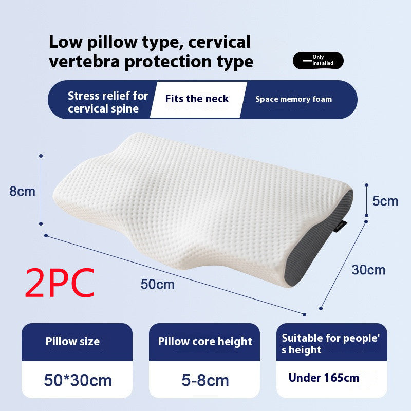 PureSleep Co. Slow Rebound Memory Foam Pillow