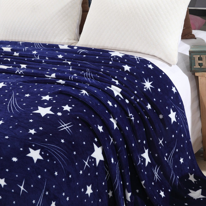TrekNap Printed Flannel Blanket 