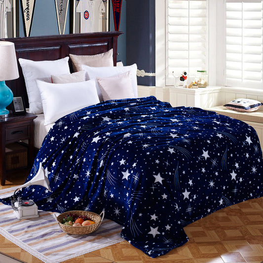 TrekNap Printed Flannel Blanket 